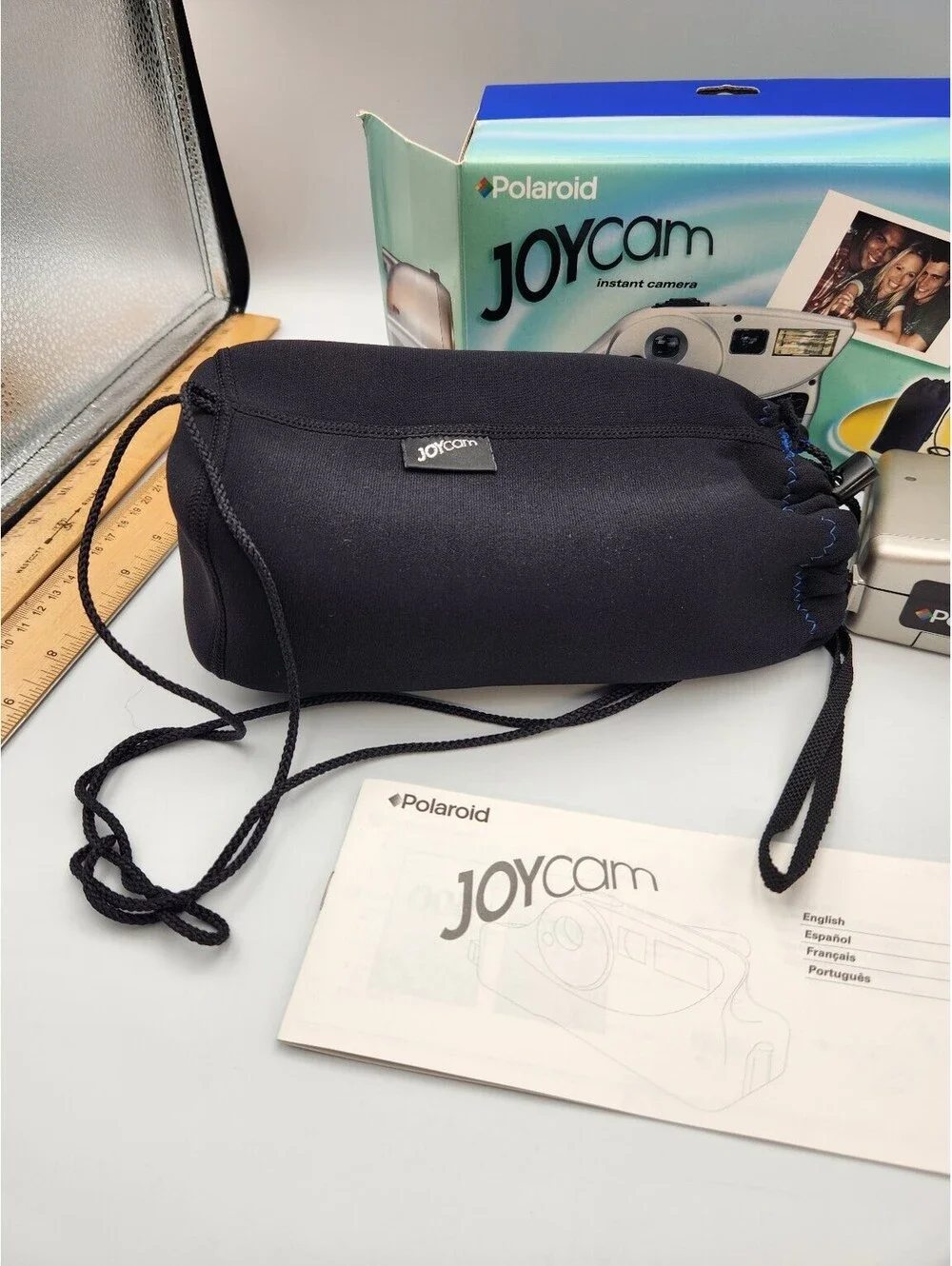 Polaroid Joycam Instant Camera CIB w/ Bag & Manual - Vintage Photography Fun D5